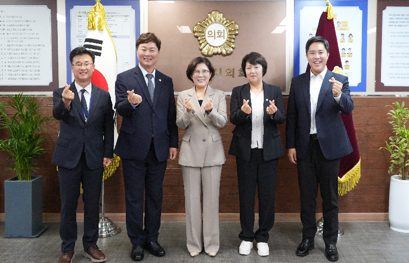 안성시의회, 민선 9기 안성시와 첫 공식 간담회