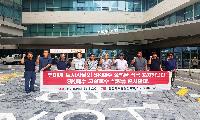 안성 이·통장·농민들 <br>“반도체 혜택·부담 공정하게 나눠야” <br>경기도청 앞 기자회견…추미애 지사 상생·환경정책 지지